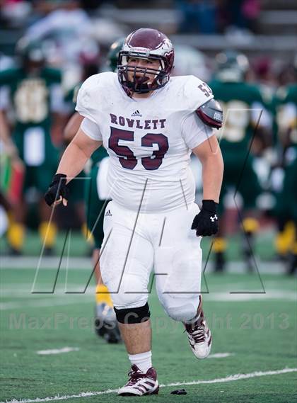 Thumbnail 2 in Rowlett vs Longview (UIL 5A Bi-District Playoff) photogallery.
