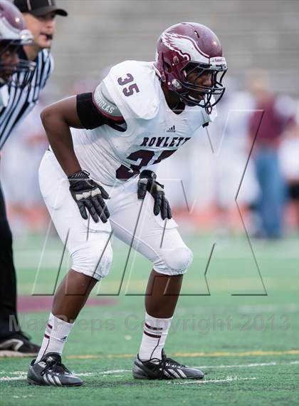 Thumbnail 1 in Rowlett vs Longview (UIL 5A Bi-District Playoff) photogallery.
