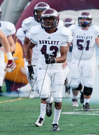 Thumbnail 1 in Rowlett vs Longview (UIL 5A Bi-District Playoff) photogallery.