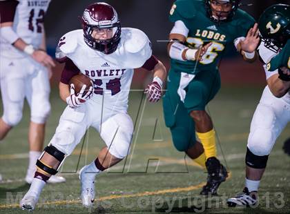 Thumbnail 2 in Rowlett vs Longview (UIL 5A Bi-District Playoff) photogallery.