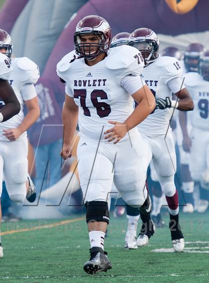 Thumbnail 2 in Rowlett vs Longview (UIL 5A Bi-District Playoff) photogallery.