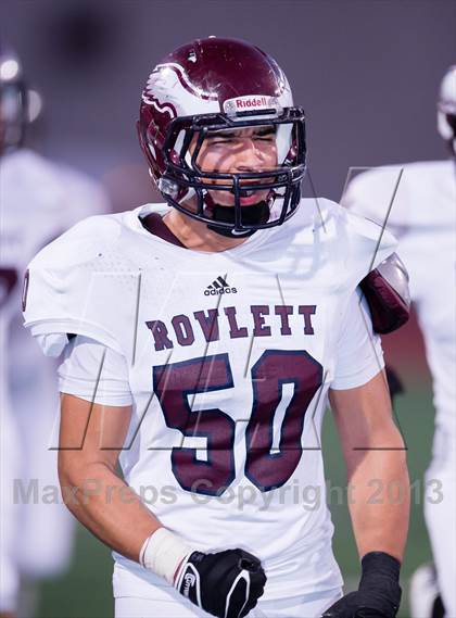 Thumbnail 1 in Rowlett vs Longview (UIL 5A Bi-District Playoff) photogallery.