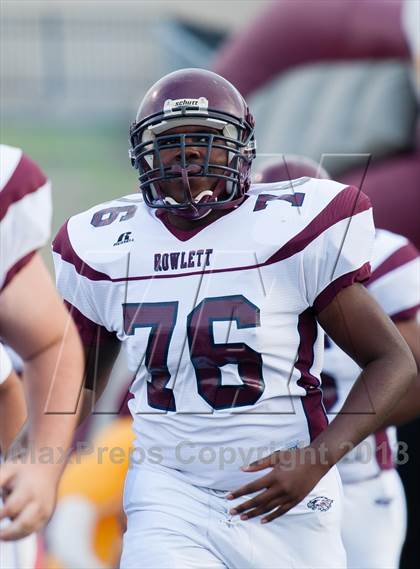 Thumbnail 2 in Rowlett vs Longview (UIL 5A Bi-District Playoff) photogallery.