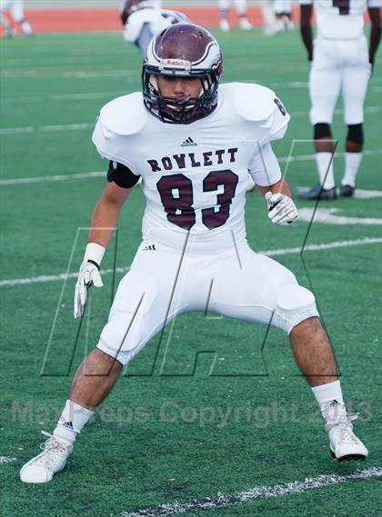 Thumbnail 2 in Rowlett vs Longview (UIL 5A Bi-District Playoff) photogallery.