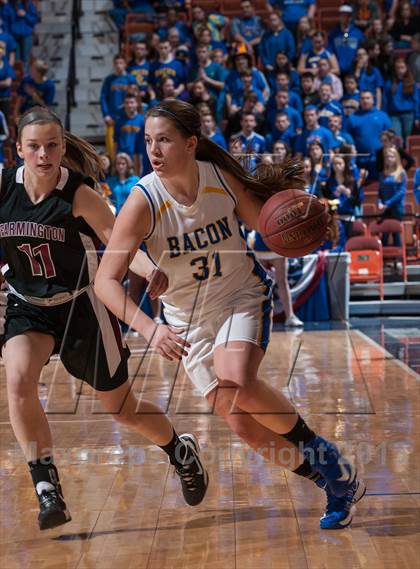 Thumbnail 3 in Bacon Academy vs. Farmington (CIAC Class L Final) photogallery.
