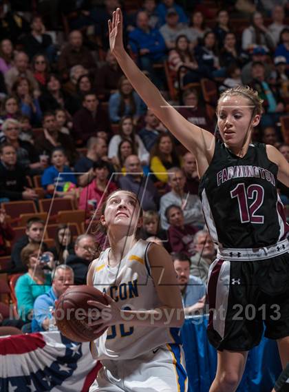 Thumbnail 1 in Bacon Academy vs. Farmington (CIAC Class L Final) photogallery.