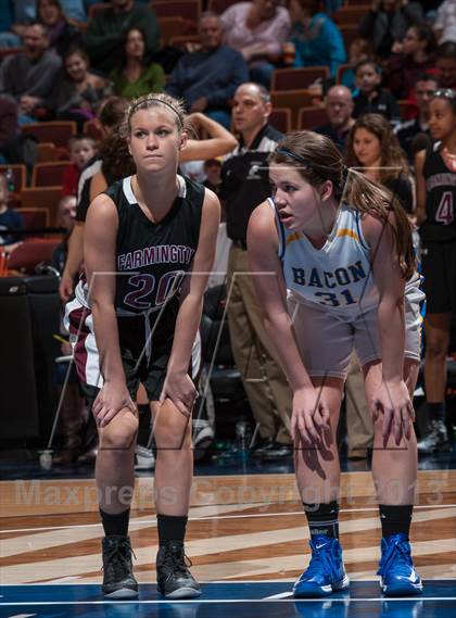 Thumbnail 2 in Bacon Academy vs. Farmington (CIAC Class L Final) photogallery.