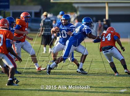 Thumbnail 2 in Louisburg vs. Person Scrimmage (Tar River Rumble) photogallery.