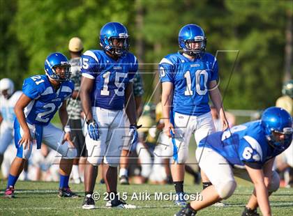 Thumbnail 2 in Louisburg vs. Person Scrimmage (Tar River Rumble) photogallery.