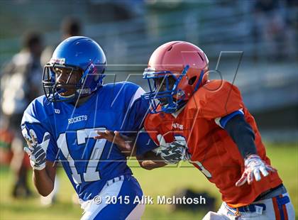 Thumbnail 1 in Louisburg vs. Person Scrimmage (Tar River Rumble) photogallery.