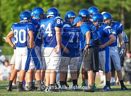 Thumbnail 3 in Louisburg vs. Person Scrimmage (Tar River Rumble) photogallery.
