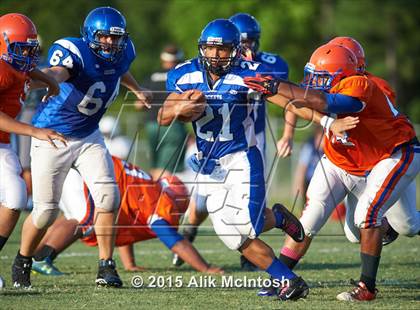 Thumbnail 1 in Louisburg vs. Person Scrimmage (Tar River Rumble) photogallery.