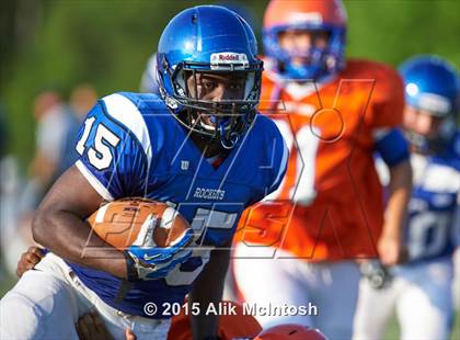 Thumbnail 2 in Louisburg vs. Person Scrimmage (Tar River Rumble) photogallery.
