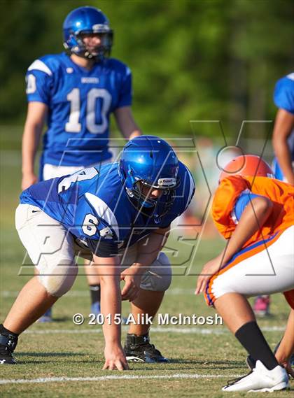 Thumbnail 3 in Louisburg vs. Person Scrimmage (Tar River Rumble) photogallery.