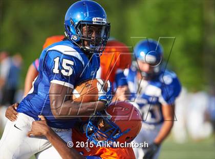 Thumbnail 1 in Louisburg vs. Person Scrimmage (Tar River Rumble) photogallery.