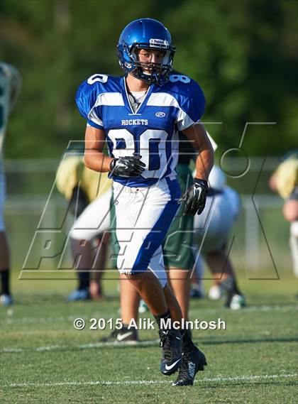 Thumbnail 1 in Louisburg vs. Person Scrimmage (Tar River Rumble) photogallery.
