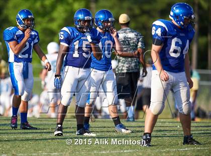 Thumbnail 1 in Louisburg vs. Person Scrimmage (Tar River Rumble) photogallery.