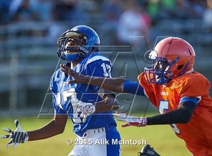 Thumbnail 3 in Louisburg vs. Person Scrimmage (Tar River Rumble) photogallery.
