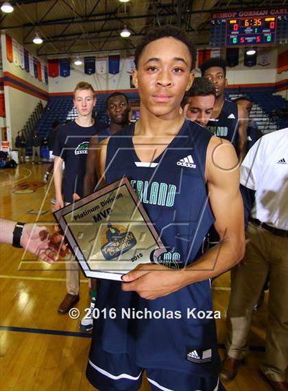 Thumbnail 3 in Overland vs. Bishop Gorman (Tarkanian Classic) photogallery.