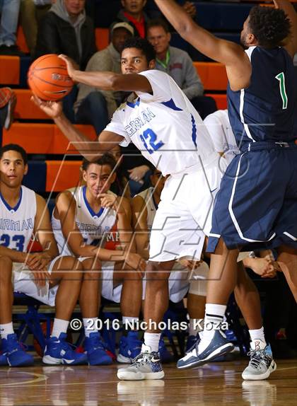 Thumbnail 2 in Overland vs. Bishop Gorman (Tarkanian Classic) photogallery.