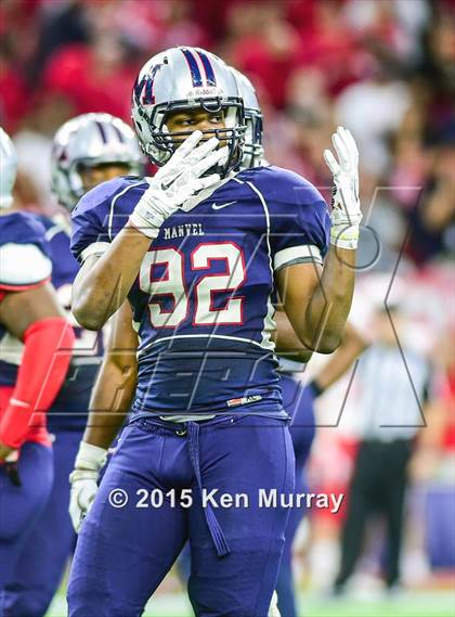 Thumbnail 2 in Katy vs Manvel (UIL 6A Quarterfinal) photogallery.
