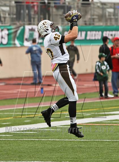 Thumbnail 2 in Parker vs. Santa Fe Christian (CIF SDS D5 Final) photogallery.