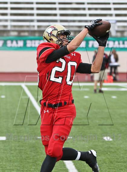 Thumbnail 2 in Parker vs. Santa Fe Christian (CIF SDS D5 Final) photogallery.