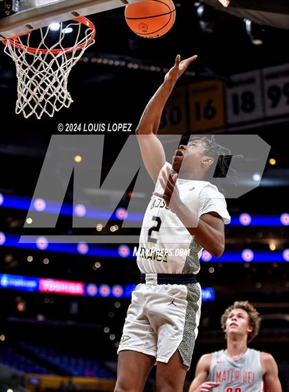 Thumbnail 3 in St. John Bosco vs. Mater Dei (Coastal Catholic Classic) photogallery.