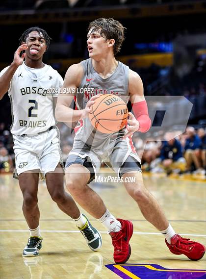 Thumbnail 3 in St. John Bosco vs. Mater Dei (Coastal Catholic Classic) photogallery.