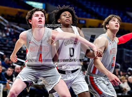 Thumbnail 3 in St. John Bosco vs. Mater Dei (Coastal Catholic Classic) photogallery.