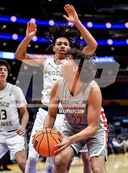 Thumbnail 2 in St. John Bosco vs. Mater Dei (Coastal Catholic Classic) photogallery.