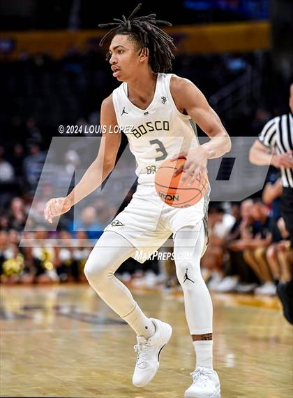 Thumbnail 1 in St. John Bosco vs. Mater Dei (Coastal Catholic Classic) photogallery.