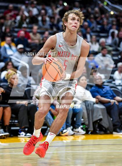 Thumbnail 3 in St. John Bosco vs. Mater Dei (Coastal Catholic Classic) photogallery.