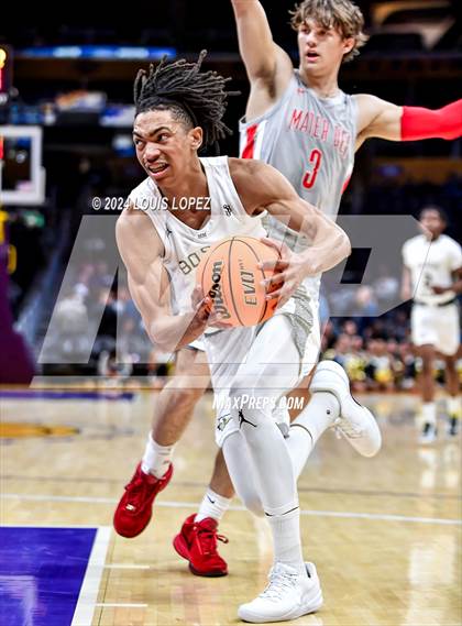 Thumbnail 3 in St. John Bosco vs. Mater Dei (Coastal Catholic Classic) photogallery.