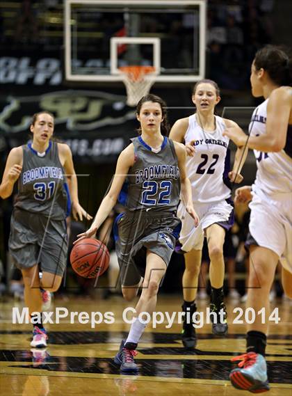 Thumbnail 1 in Mesa Ridge vs. Broomfield (CHSAA 4A Final) photogallery.