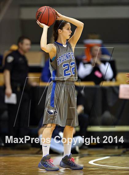 Thumbnail 1 in Mesa Ridge vs. Broomfield (CHSAA 4A Final) photogallery.