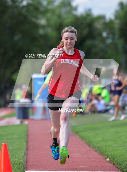 Thumbnail 2 in CHSAA Track & Field 4A Championships (Girls Long Jump) photogallery.