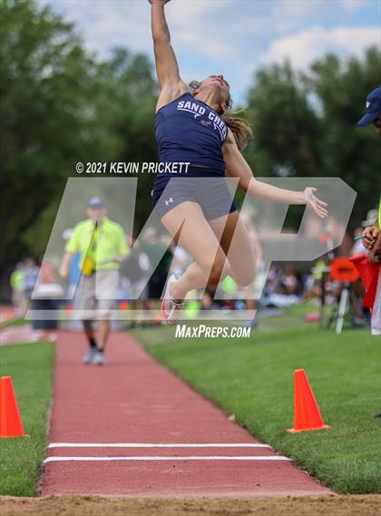 Thumbnail 1 in CHSAA Track & Field 4A Championships (Girls Long Jump) photogallery.