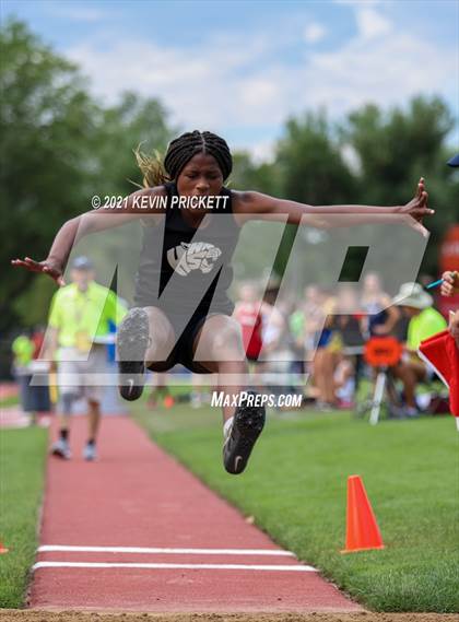Thumbnail 1 in CHSAA Track & Field 4A Championships (Girls Long Jump) photogallery.