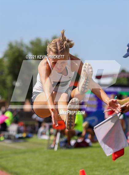 Thumbnail 1 in CHSAA Track & Field 4A Championships (Girls Long Jump) photogallery.