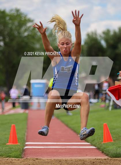 Thumbnail 1 in CHSAA Track & Field 4A Championships (Girls Long Jump) photogallery.