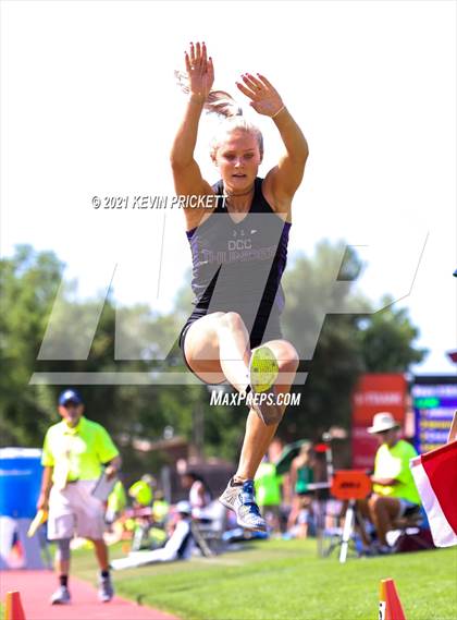 Thumbnail 2 in CHSAA Track & Field 4A Championships (Girls Long Jump) photogallery.