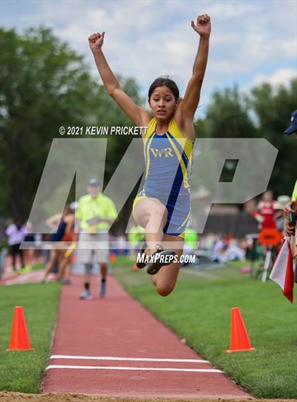 Thumbnail 1 in CHSAA Track & Field 4A Championships (Girls Long Jump) photogallery.