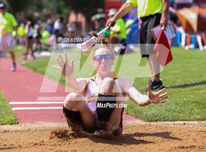Thumbnail 3 in CHSAA Track & Field 4A Championships (Girls Long Jump) photogallery.