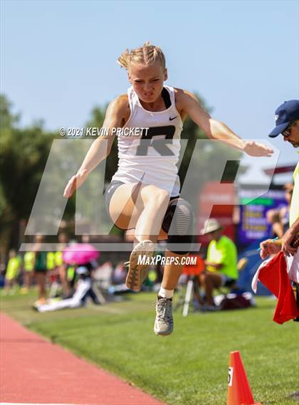 Thumbnail 1 in CHSAA Track & Field 4A Championships (Girls Long Jump) photogallery.