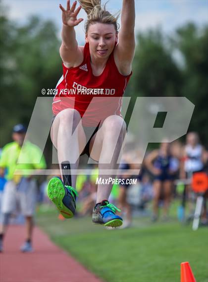 Thumbnail 1 in CHSAA Track & Field 4A Championships (Girls Long Jump) photogallery.