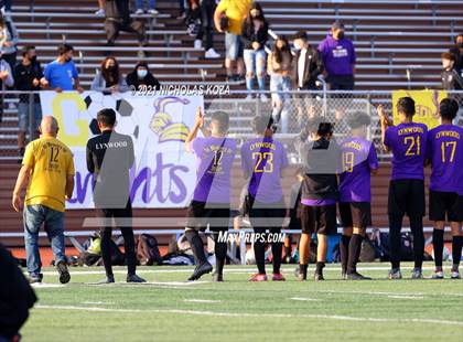 Thumbnail 1 in Salesian vs. Lynwood (CIF SS D3 Playoffs) photogallery.