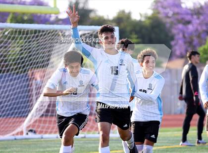 Thumbnail 3 in Salesian vs. Lynwood (CIF SS D3 Playoffs) photogallery.