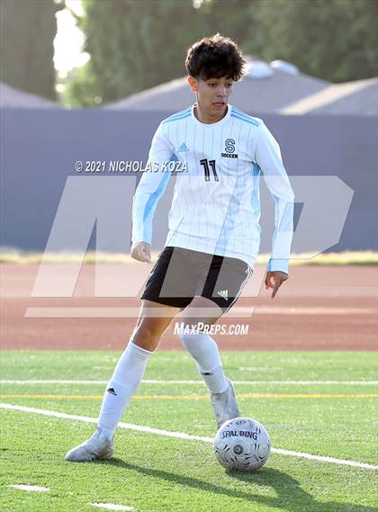 Thumbnail 3 in Salesian vs. Lynwood (CIF SS D3 Playoffs) photogallery.