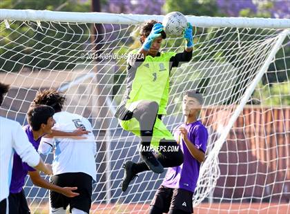 Thumbnail 3 in Salesian vs. Lynwood (CIF SS D3 Playoffs) photogallery.